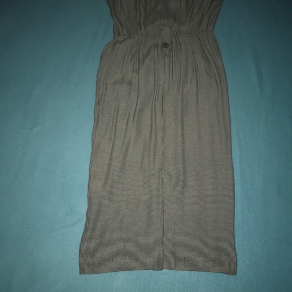 𝅺ALL THAT JAZZ checkered button up dress size 7/8 - Picture 3 of 7